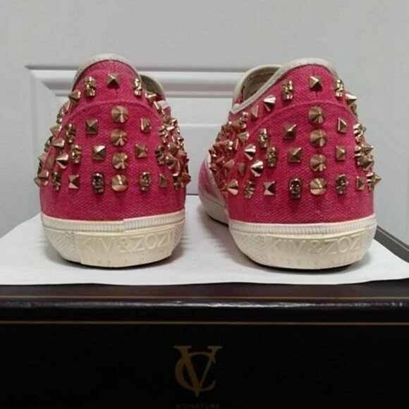 Kim & Zozi Hippi Bling Goho Twee Festival Studded  Slides 7 - Picture 5 of 10